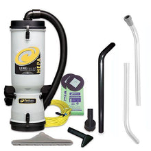 Load image into Gallery viewer, ProTeam 100277 LineVacer HEPA 10Q Backpack Vacuum w/ High Filtration Tool Kit (100163)