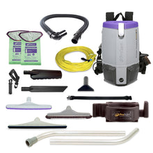 Load image into Gallery viewer, ProTeam 107474 Super Coach Pro 6 HEPA Backpack Vacuum w/ OS1 Kit