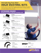 Load image into Gallery viewer, ProTeam 107601 Deluxe High Dusting Tool Kit w/ Straight-Curved Wands and ProBlade Hard Surface Floor Tool